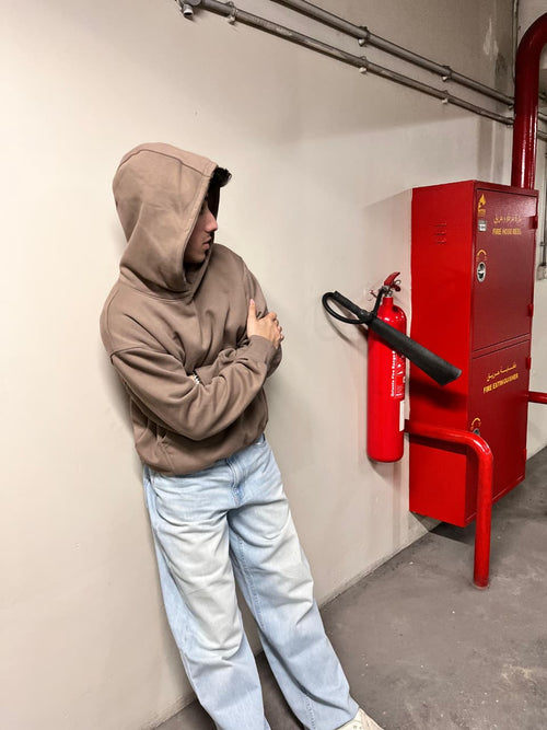 Dusty Brown Oversized